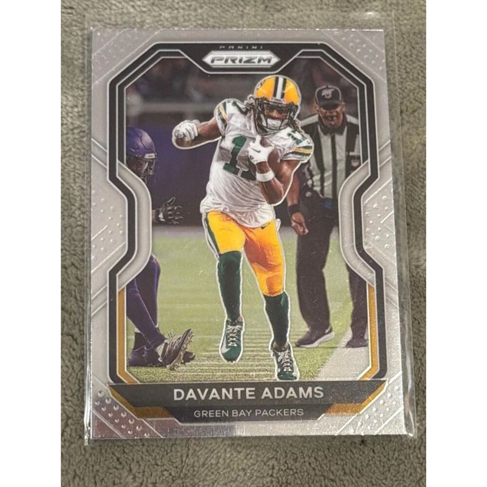 2020 Panini Prizm Football Davante Adams Base Card (#205)
